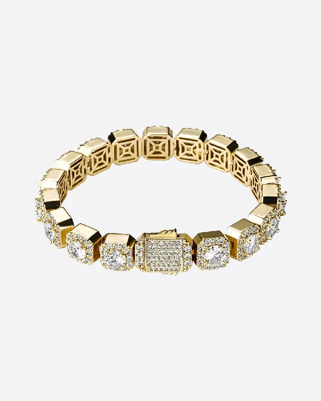 Exclusive Jewelry Bundles At Discounted Prices VVS clustered Bracelet - Gold