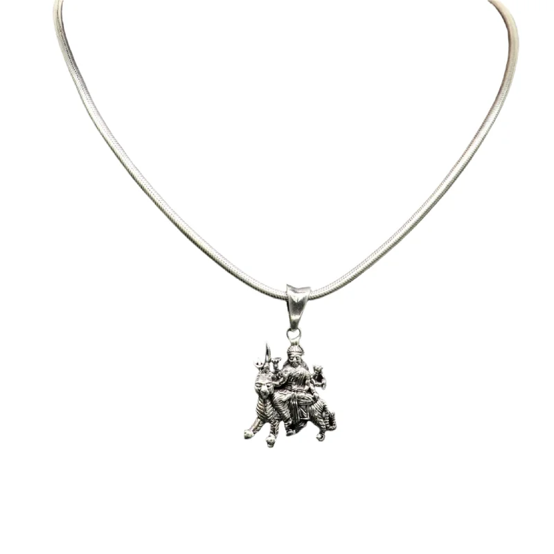 Get The Jewelry You Love At A Price You Love 925 sterling silver blessing Goddess bhawani/ Durga maa pendant, amazing unisex pendant locket personalized jewelry tribal jewelry ssp442