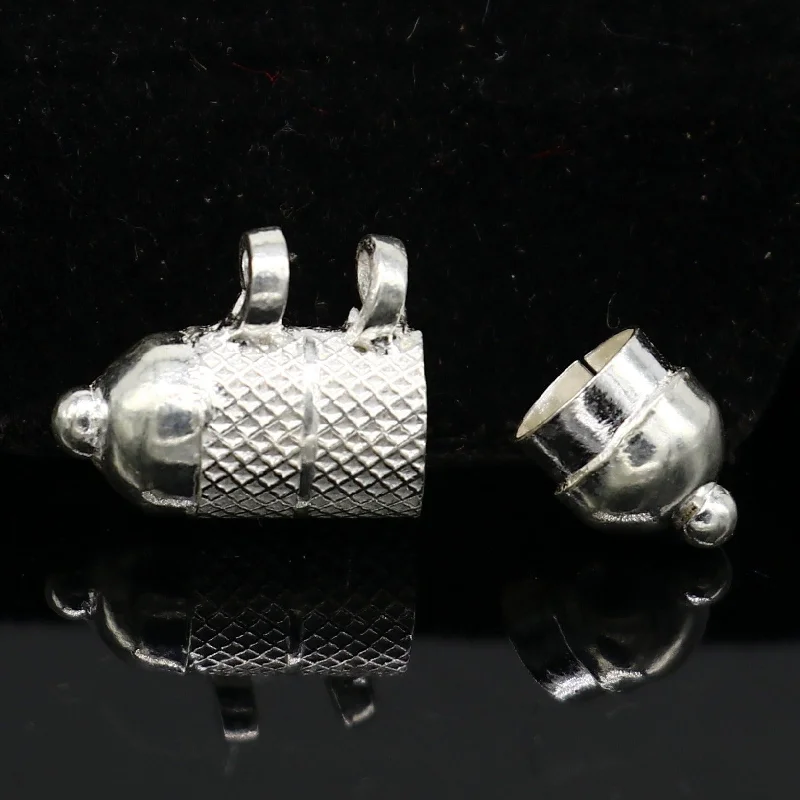 Waterproof Stainless Steel Jewelry For Lasting Beauty 925 sterling silver handmade gorgeous round shape handmade amulet box pendant, mantra box, silver tabiz , box tribal jewelry ssp693