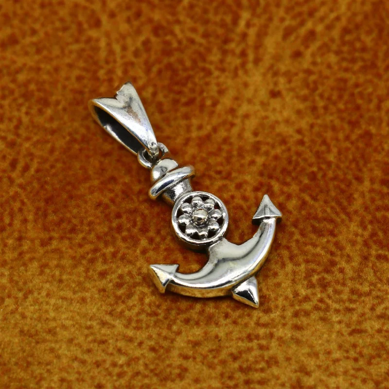 Sparkle More For Less – Jewelry Sale Happening Now 925 sterling silver handmade Jesus anchor pendant, amazing Exclusive cross design stunning pendant unisex gifting jewelry ssp527