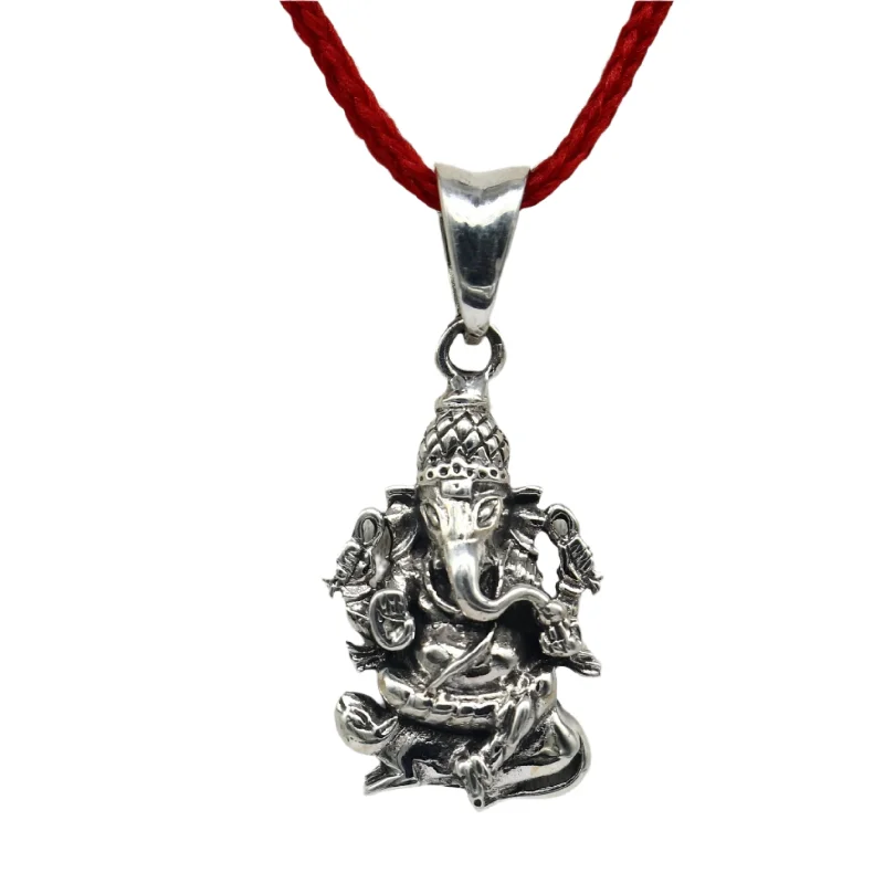 Unmissable Jewelry Sale – Shop Before It's Too Late 925 sterling silver handmade Lord Ganesha, amazing Exclusive cross design stunning pendant unisex gifting jewelry ssp554