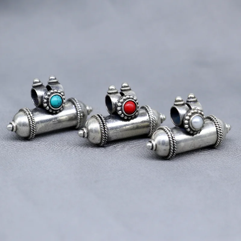 Limited-Stock Jewelry Clearance – Grab Your Favorites Now 925 Sterling silver vintage  design amulet pendant, box pendant, kavacham pendant, mantra box, silver tabiz nsp884