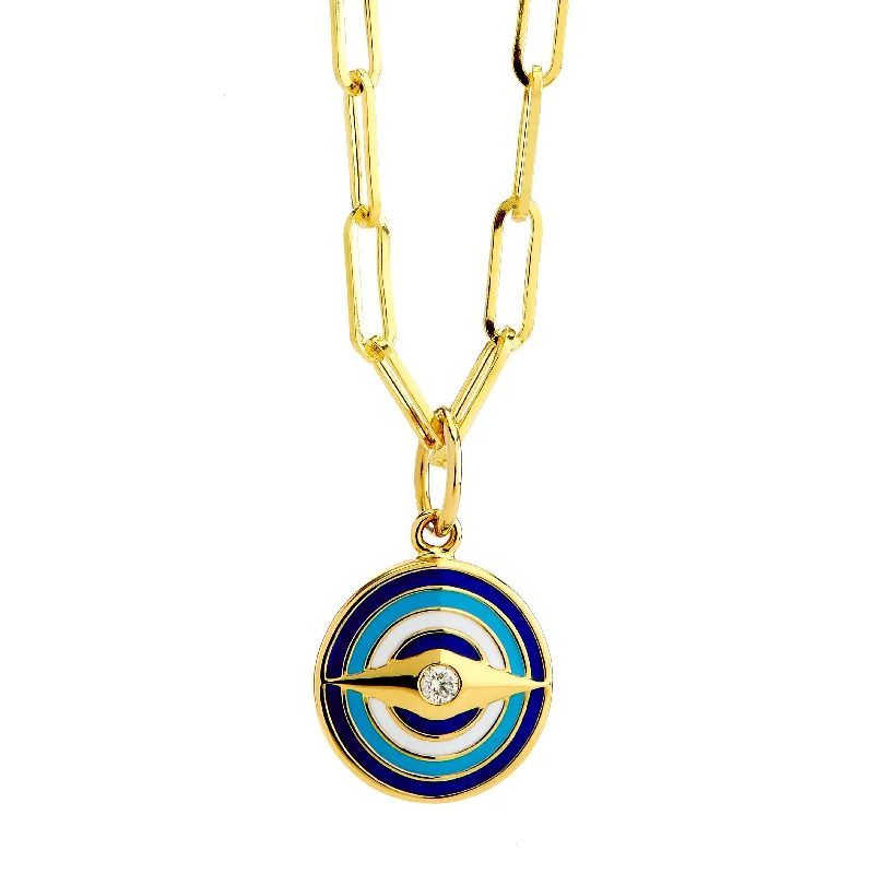 Chakra Reversible Evil Eye Charm