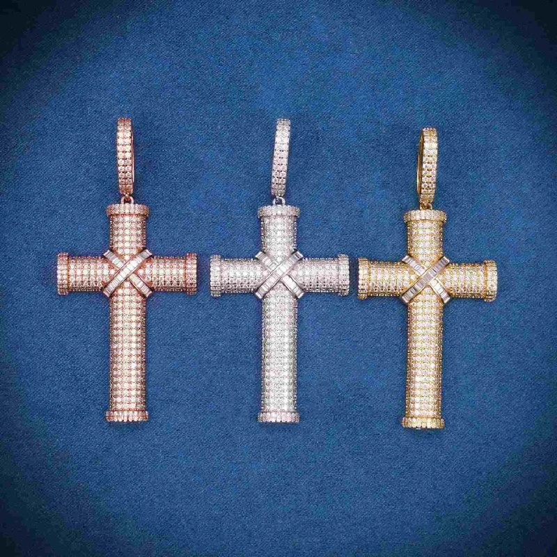 Holiday Jewelry Sale – Perfect Gifts At The Best Prices Moissanite X Cross Pendant 14K Gold