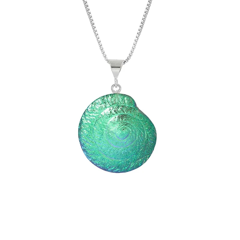 Bohemian-Inspired Jewelry For Free-Spirited Fashion Nautilus Pendant