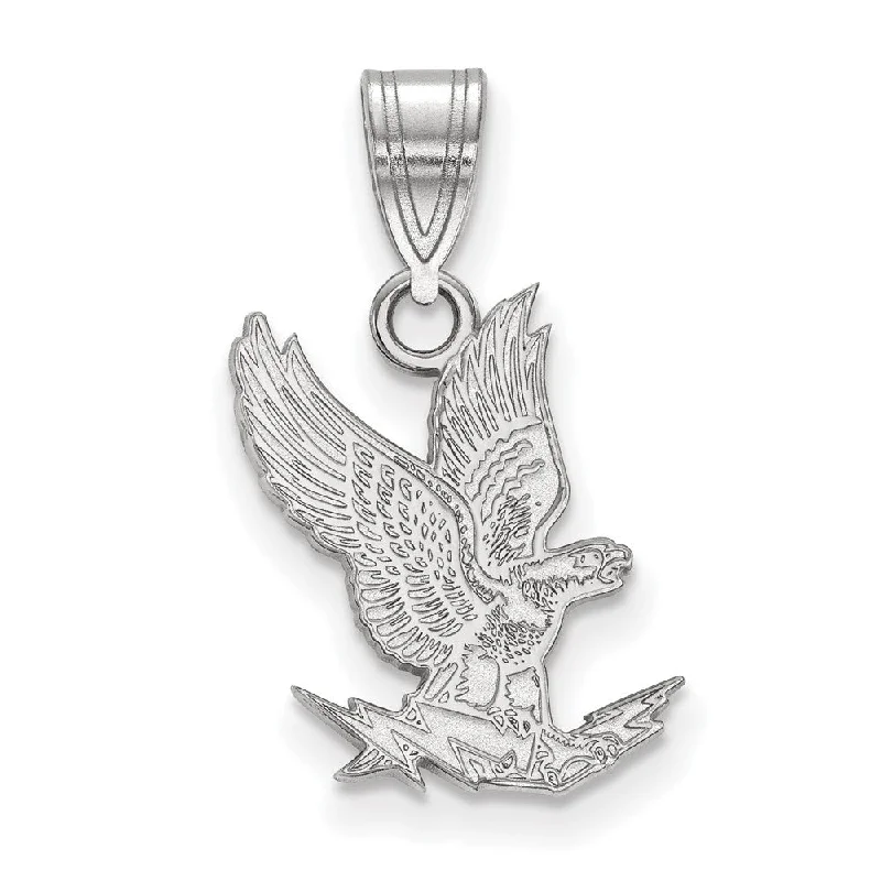 Discounted Jewelry For A Glamorous Look 10k White Gold Air force Academy Medium Mascot Pendant