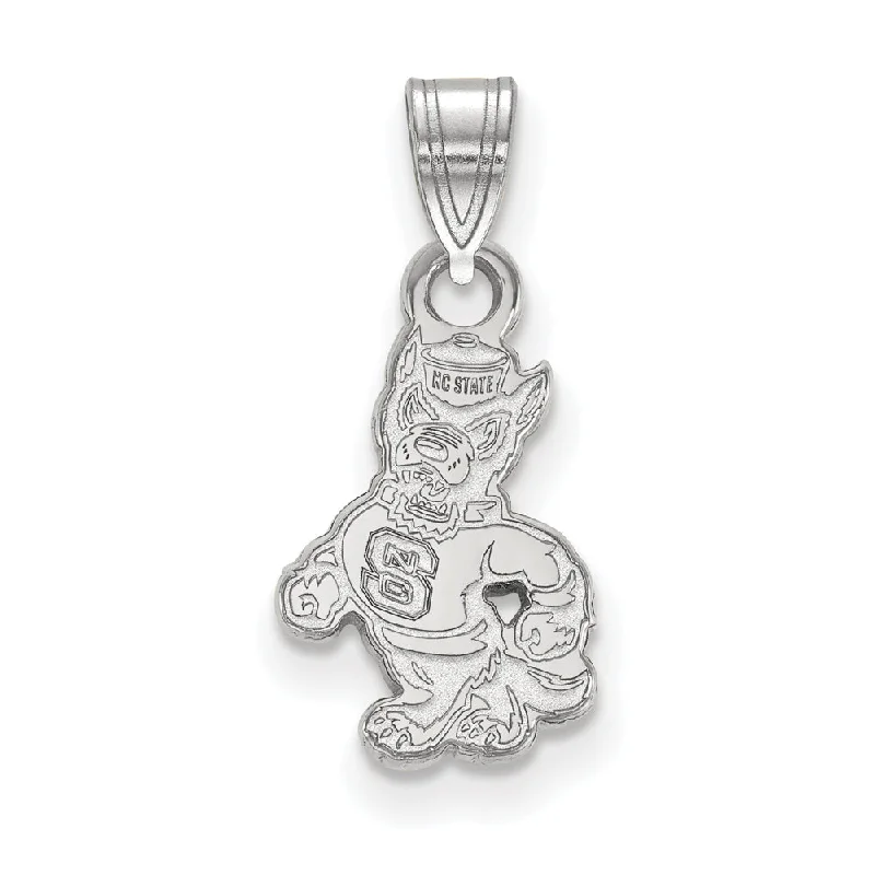 Once-A-Year Jewelry Deals – Shop Before They’Re Gone 10k White Gold North Carolina State Small Mascot Pendant