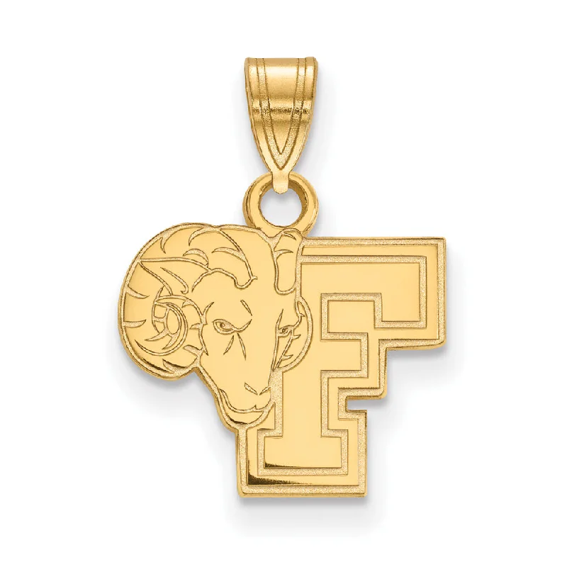 The Ultimate Jewelry Sale – Shop Premium Styles 10k Yellow Gold Fordham U Small Pendant