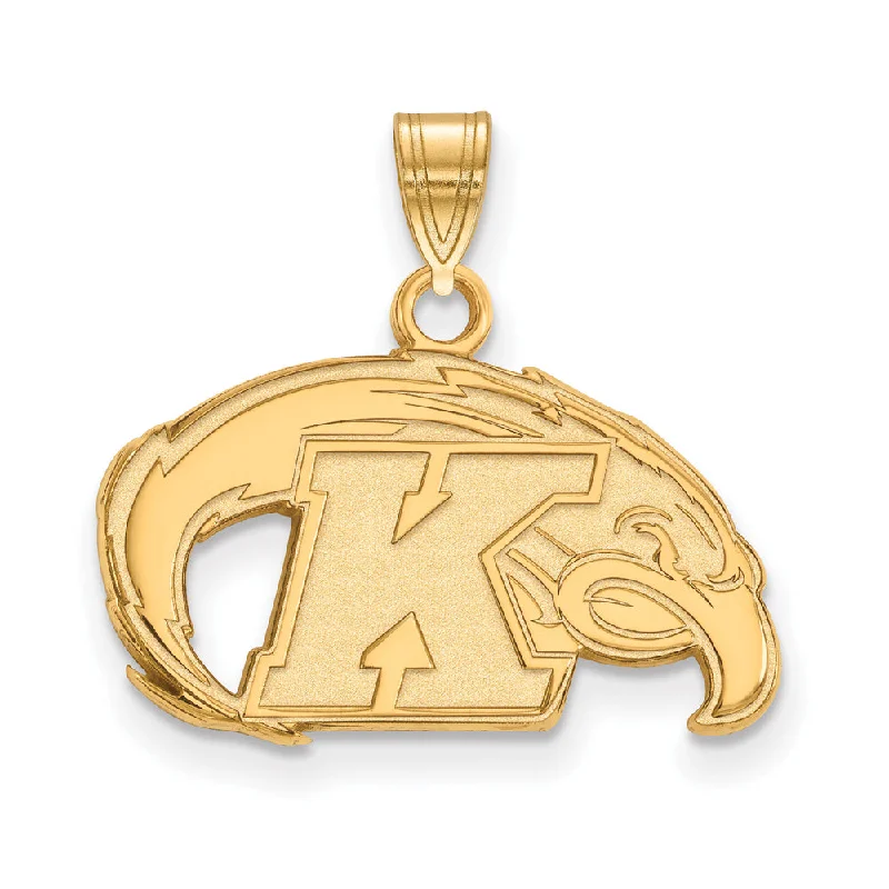 Shop Signature Jewelry Styles At Exclusive Prices 10k Yellow Gold Kent State Small Logo Pendant