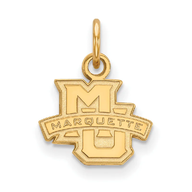 Final Call For Exquisite Jewelry At Reduced Rates 10k Yellow Gold Marquette U XS (Tiny) Logo Charm or Pendant
