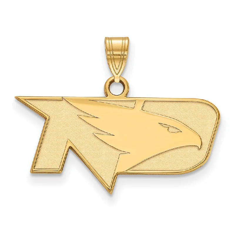 Seasonal Jewelry Deals – Elevate Your Style 10k Yellow Gold North Dakota Small Square Logo Pendant