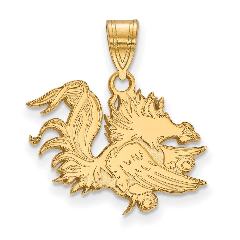 Trending Jewelry Now Available At Exclusive Prices 10k Yellow Gold South Carolina Medium Pendant