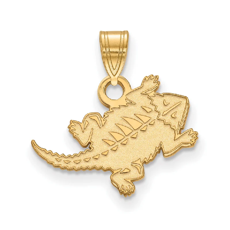 Premium Jewelry, Premium Discounts – Act Fast 10k Yellow Gold Texas Christian U. Small Pendant