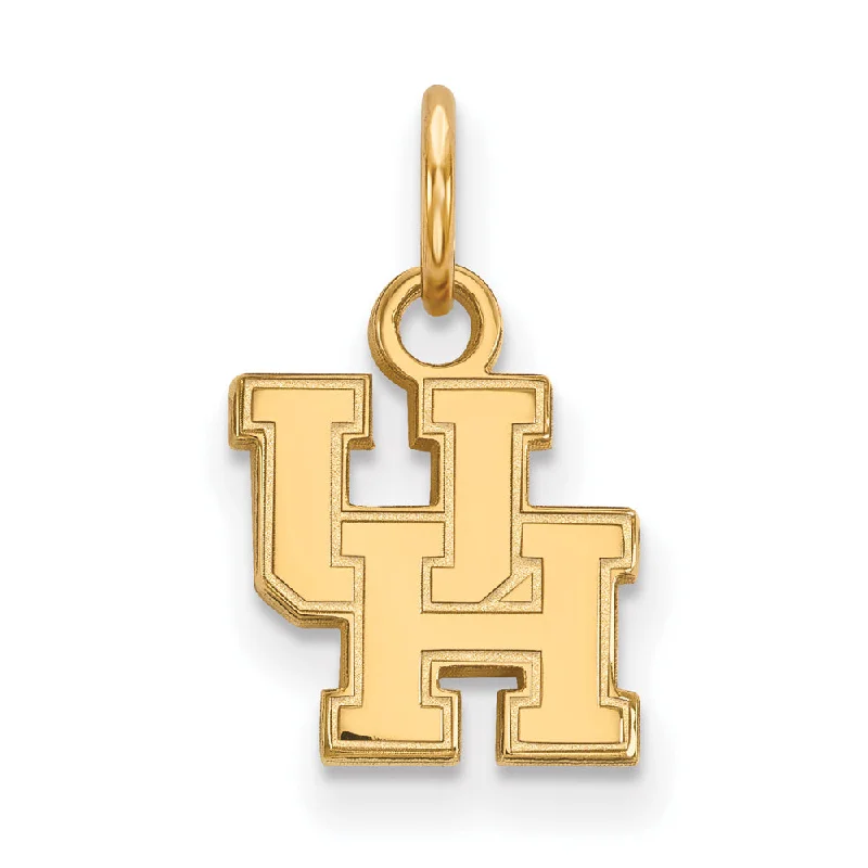 Dainty And Elegant Jewelry Now At Reduced Prices 10k Yellow Gold U. of Houston XS (Tiny) 'UH' Charm or Pendant