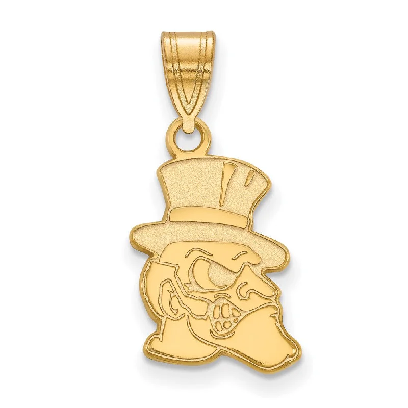 Last Chance To Grab Your Favorite Jewelry At A Discount 10k Yellow Gold Wake Forest U. Medium Mascot Pendant