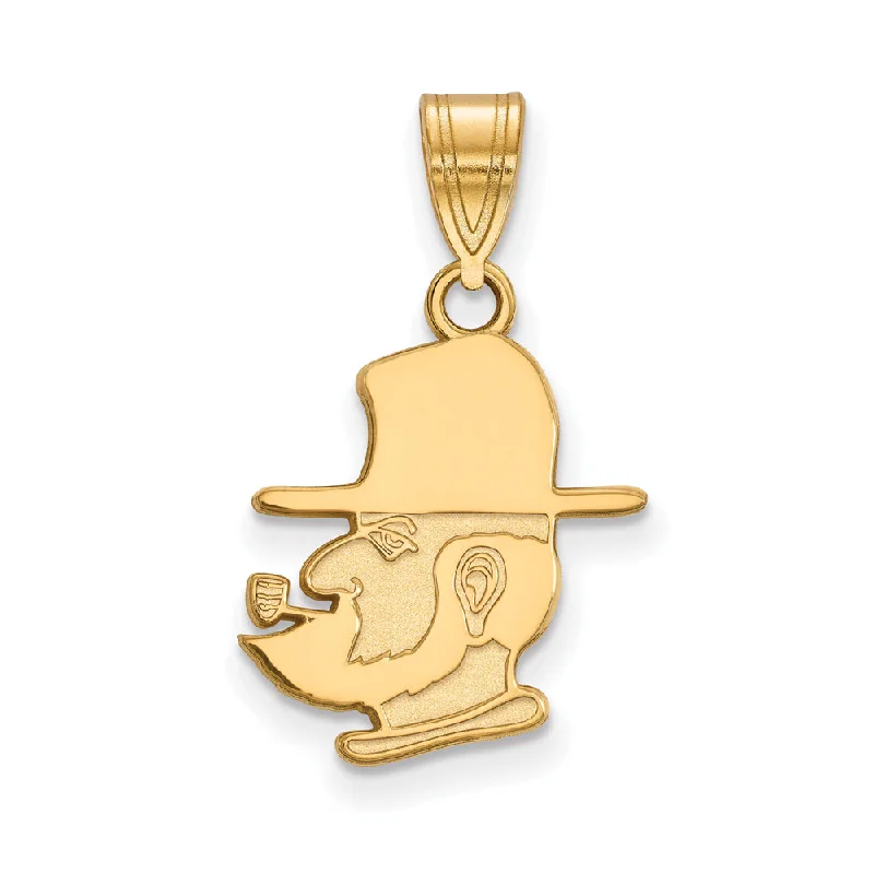 Best Jewelry Deals – Shop Premium Pieces At Great Prices 14k Gold Plated Silver Appalachian State Medium Pendant