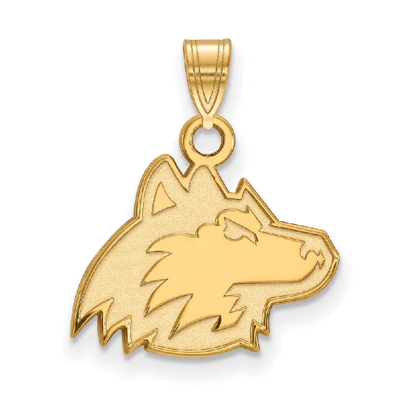 Discover Unique Jewelry With Special Limited-Time Offers 14k Gold Plated Silver Northern Illinois U. Small Pendant