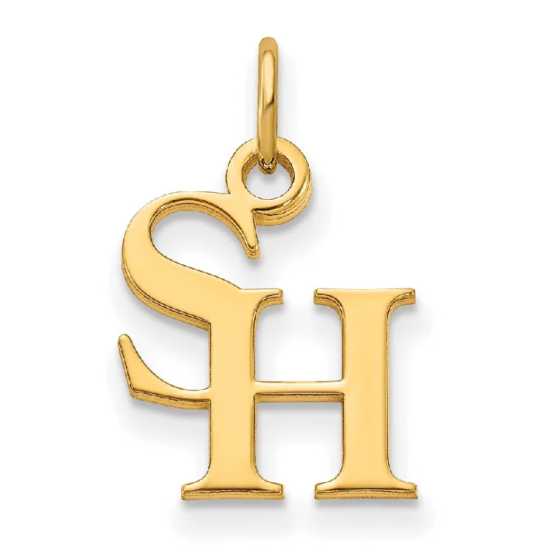 14k Gold Plated Silver Sam Houston State XS (Tiny) Charm or Pendant