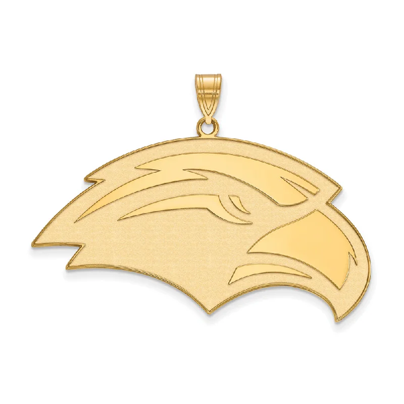 14k Gold Plated Silver Southern Miss XL Pendant