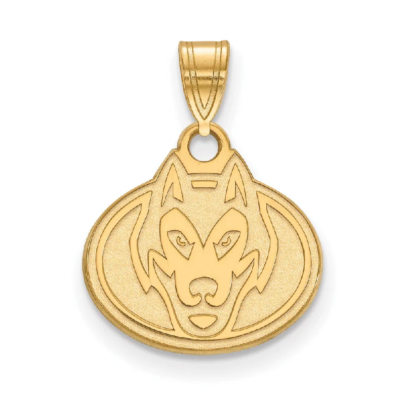 Jewelry Clearance Sale – Final Reductions 14k Gold Plated Silver St. Cloud State Small Pendant