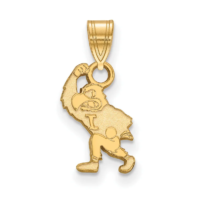 Jewelry Sale – Exclusive Styles At Lower Prices 14k Gold Plated Silver U. of Iowa Small Pendant