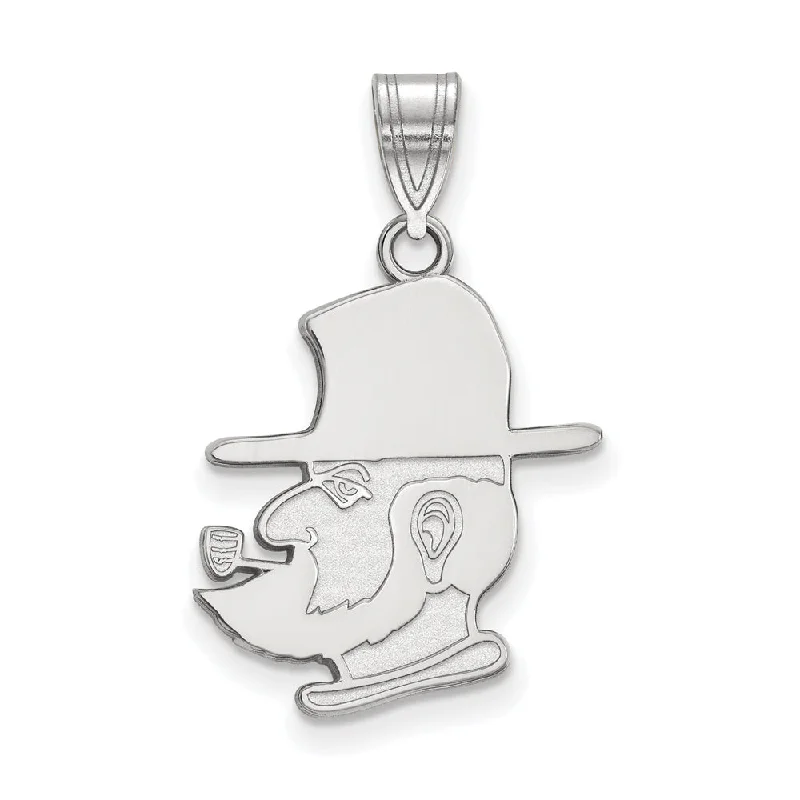 Unmissable Discounts On Timeless Jewelry Pieces 14k White Gold Appalachian State Large Pendant
