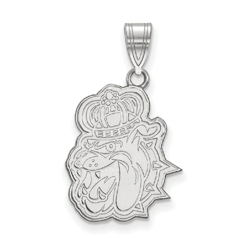 Exclusive Jewelry Bundles At Discounted Prices 14k White Gold James Madison U Large Pendant