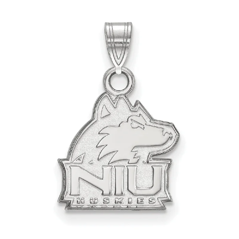Elegant Rose Gold Jewelry For A Stylish Touch 14k White Gold Northern Illinois U. Small Mascot Logo Pendant