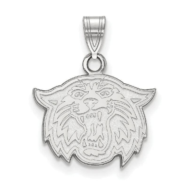 Jewelry Clearance – Final Chance To Save Big 14k White Gold Villanova U. Small Mascot Pendant