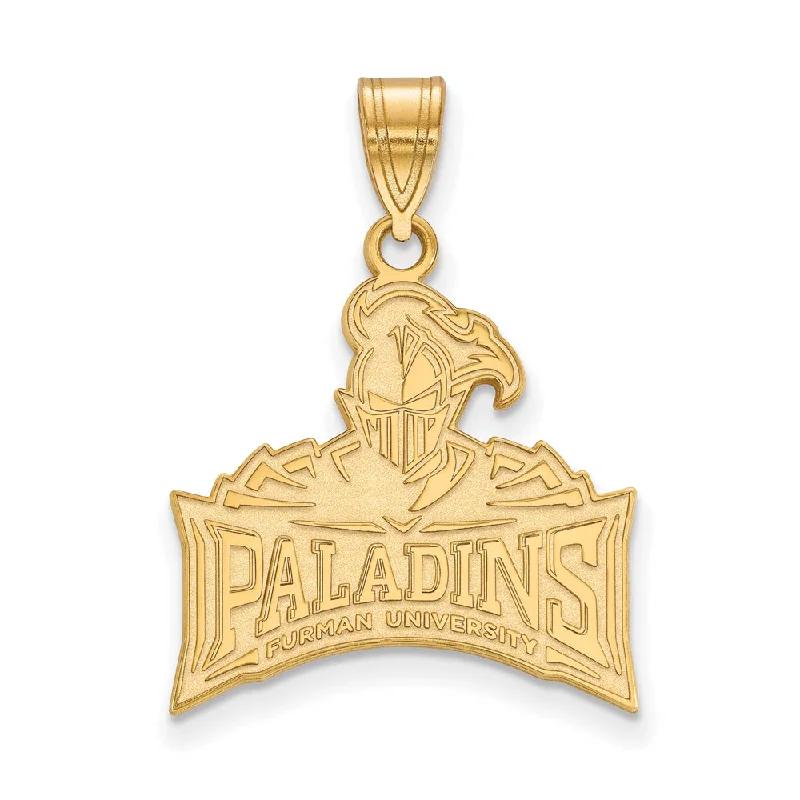 Timeless Beauty, Unbeatable Deals – Jewelry Sale On 14k Yellow Gold Furman U Large Logo Pendant