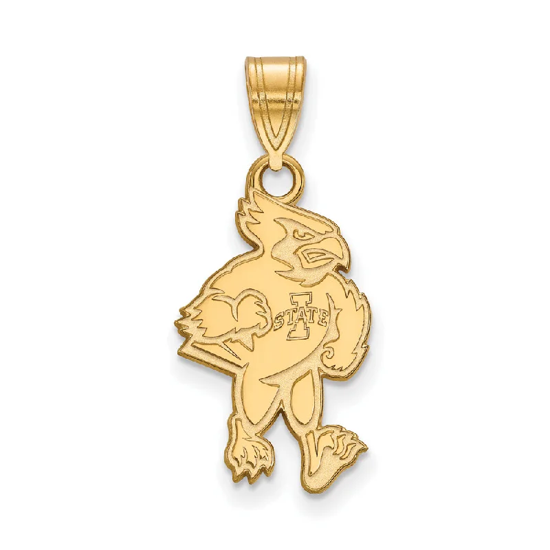 Best Jewelry Sale – Shop Exclusive Designs Now 14k Yellow Gold Iowa State Large Mascot Pendant