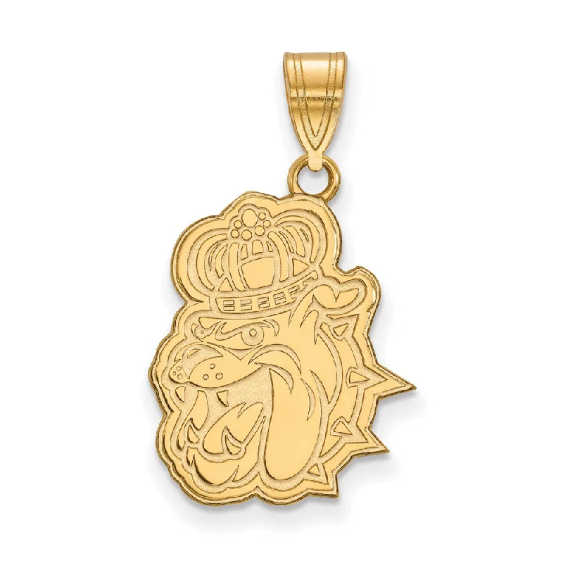 Timeless Elegance, Temporary Discounts – Act Fast 14k Yellow Gold James Madison U Large Pendant