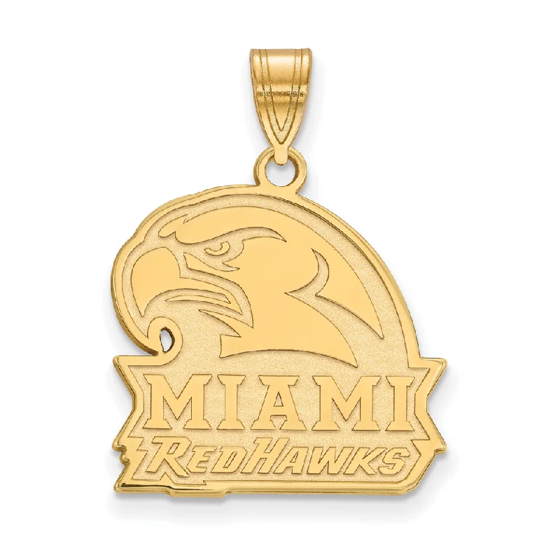 Exclusive Gemstone Jewelry Markdowns – Shop Now 14k Yellow Gold Miami U Large Pendant