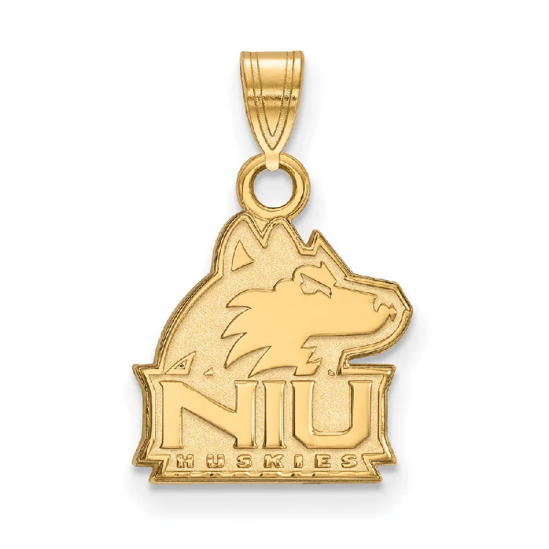 Unique Jewelry Designs Now At Discounted Rates 14k Yellow Gold Northern Illinois U. Small Mascot Logo Pendant