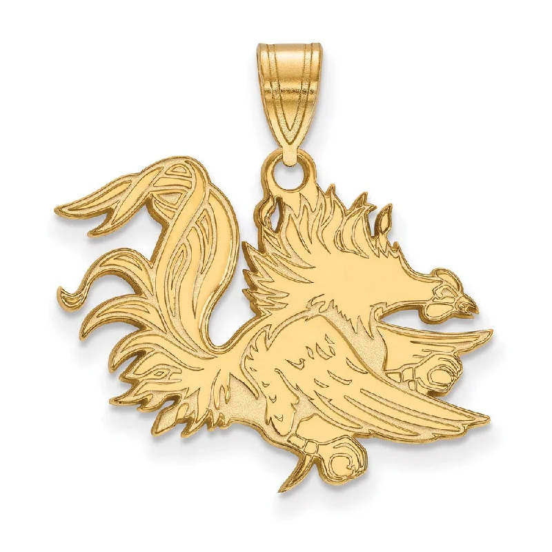 The Ultimate Jewelry Sale – Shop Premium Styles 14k Yellow Gold South Carolina Large Mascot Pendant