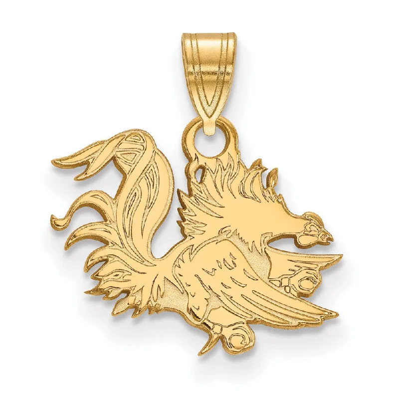 Limited-Time Jewelry Sale – Don't Miss These Deals 14k Yellow Gold South Carolina Small Mascot Pendant