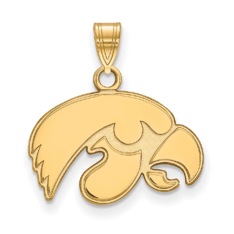 Personalized Jewelry Sale – Meaningful Gifts At Great Prices 14k Yellow Gold U. of Iowa Small Mascot Pendant