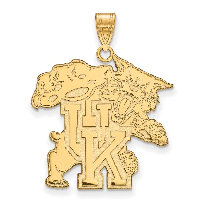 Celebrate Every Occasion With Sparkling Savings 14k Yellow Gold U. of Kentucky XL Pendant