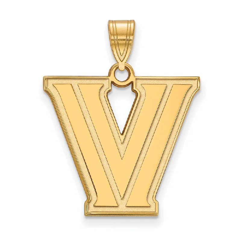 Don't Miss Out On Bestselling Jewelry At Special Prices 14k Yellow Gold Villanova U. Large Logo Pendant