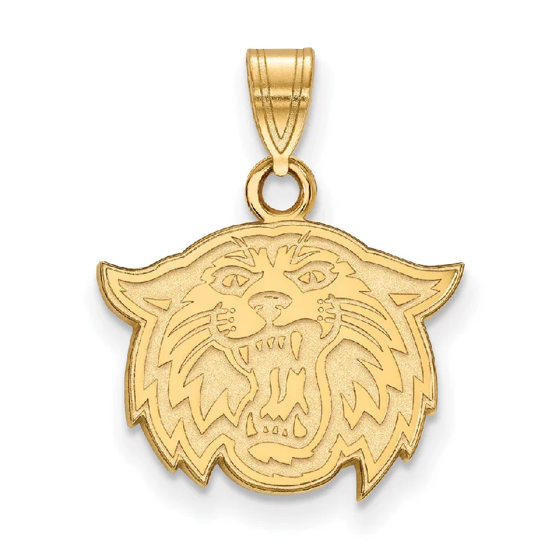 Luxury Jewelry Sale – Sparkle For Less 14k Yellow Gold Villanova U. Small Mascot Pendant