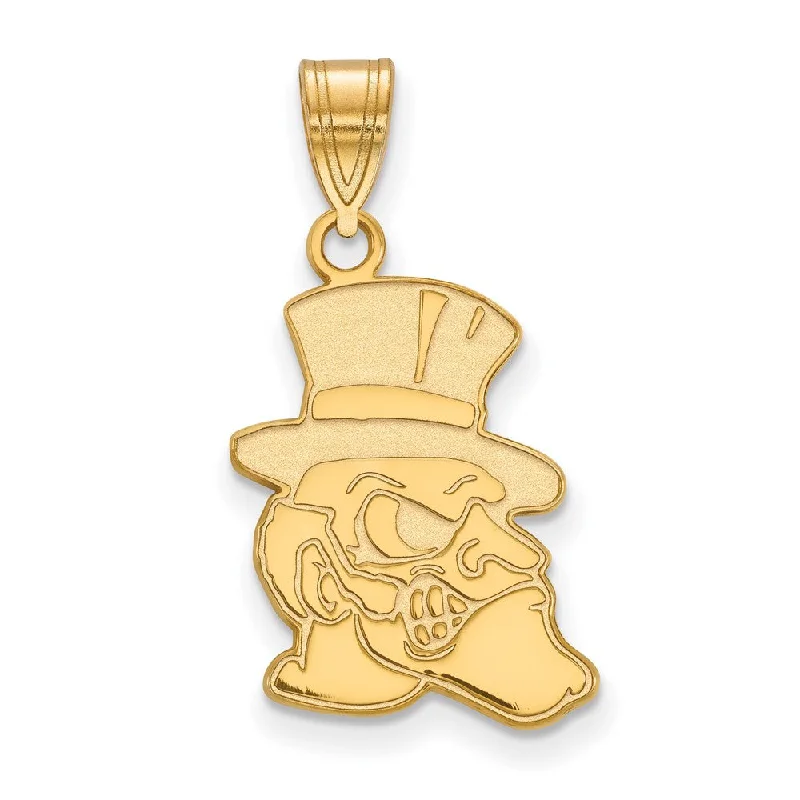 Luxury Meets Affordability – Jewelry Sale Now Live 14k Yellow Gold Wake Forest U. Large Mascot Pendant
