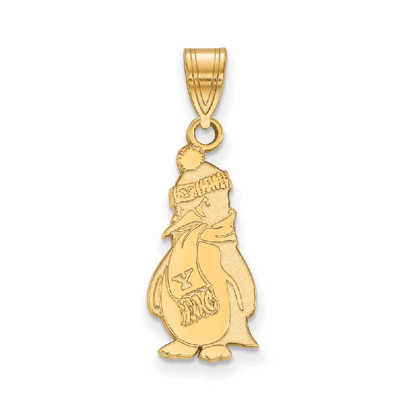 High-End Sparkle, Low-End Prices – Jewelry Sale Live 14k Yellow Gold Youngstown State Large Logo Pendant