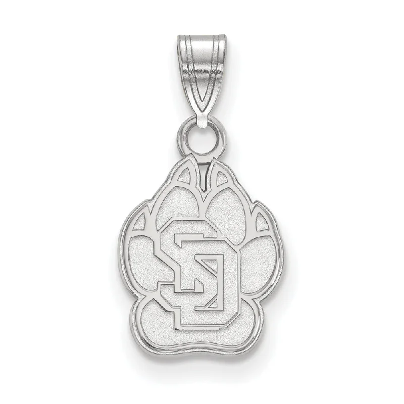 Sterling Silver South Dakota Small Logo Pendant