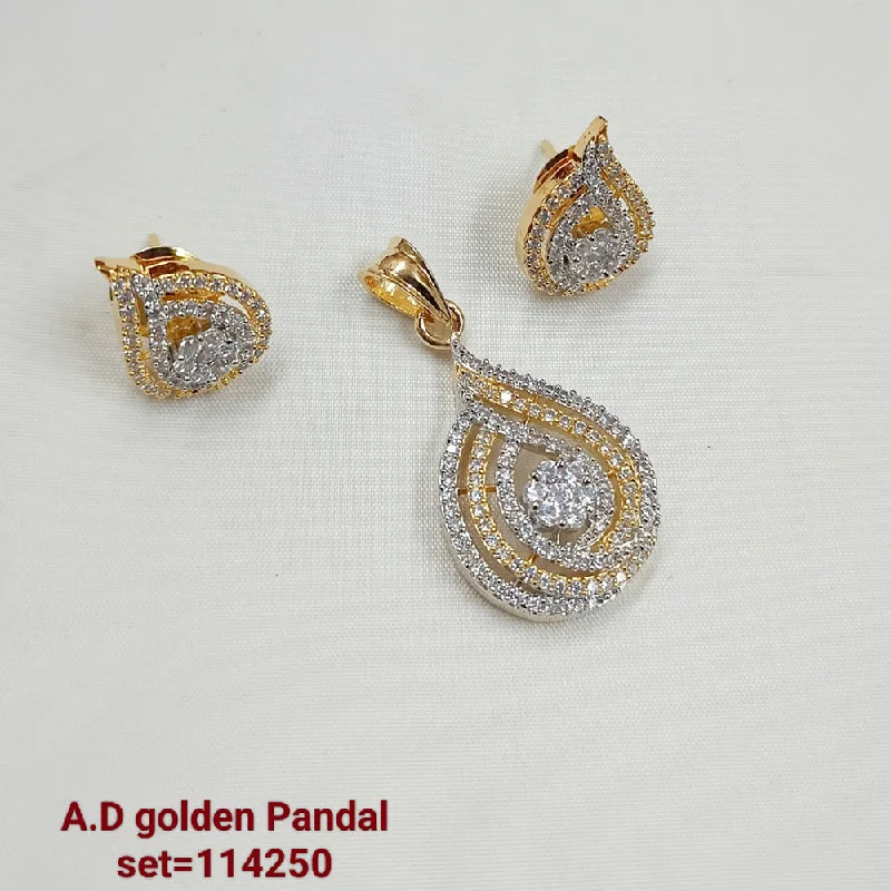 Padmawati Bangles AD Stone Pendant Set