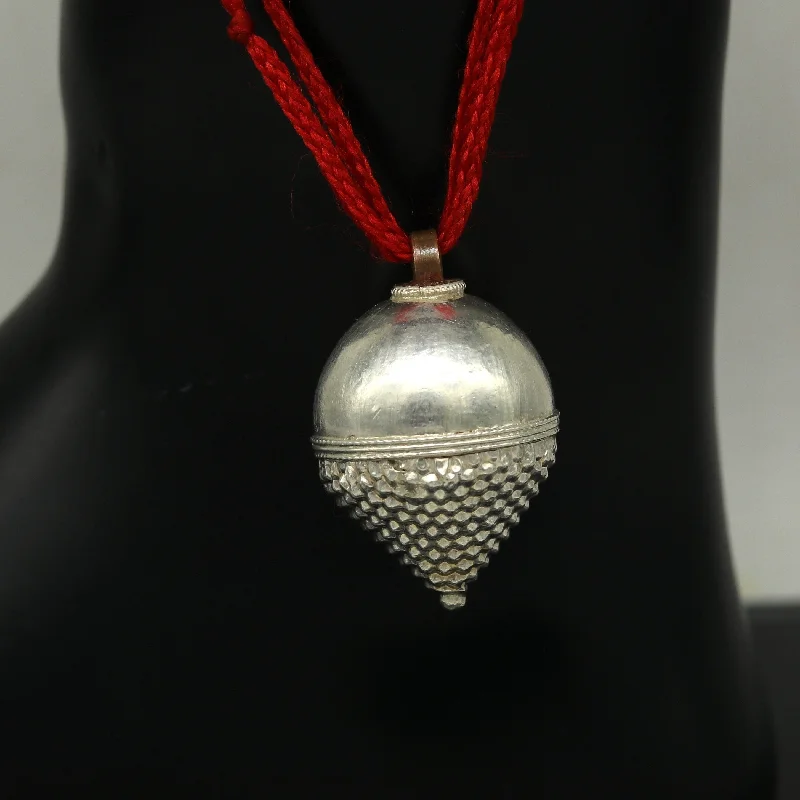 Glamorous Jewelry, Glamorous Deals – Shop Now Vintage antique design traditional indian pendant, amazing sterling silver pendant tribal ethnic customized jewelry from india nsp407