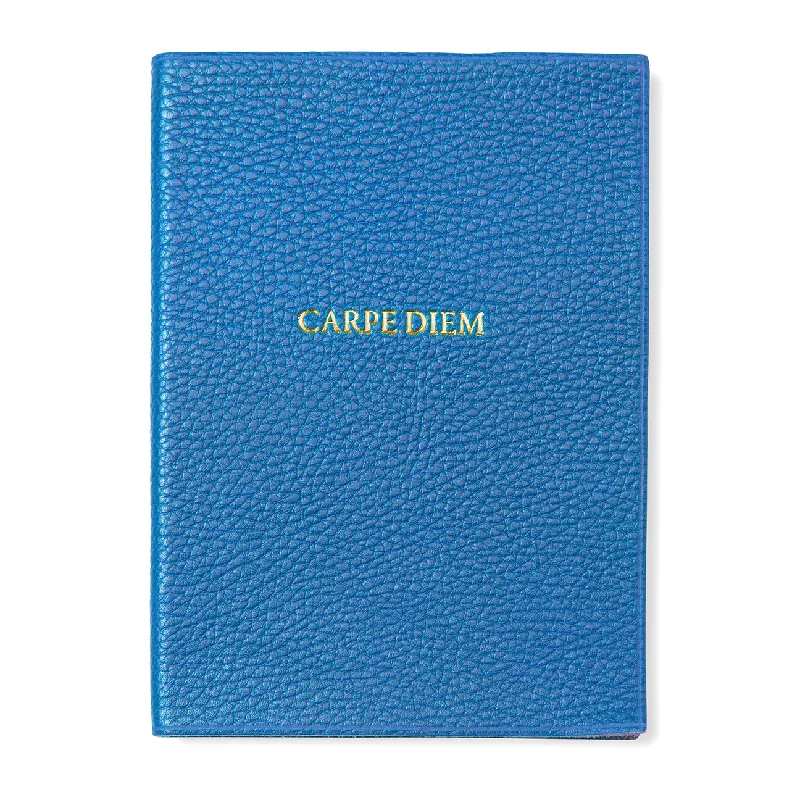 Luxury Jewelry Sale – Elegant Styles At Unbeatable Prices "Carpe Diem" Leather Journal