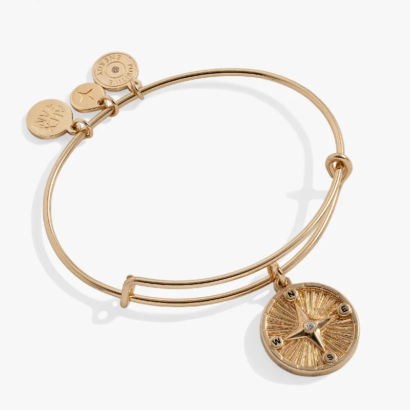 Handcrafted Jewelry Sale – Unique Designs At Low Prices Compass Charm Bangle