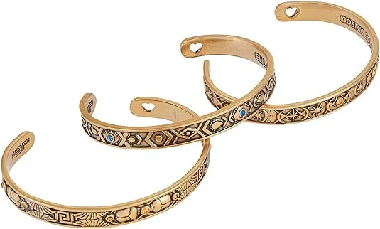 Shop Stylish Jewelry Now And Save Big Cosmic Balance Cuff Bracelets, Set of 3