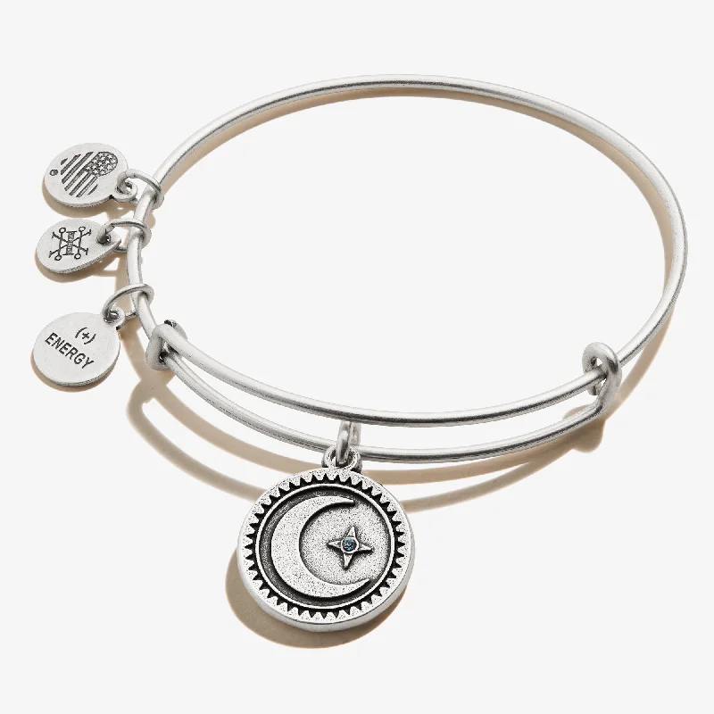 Celebrate With Sparkle – Jewelry Sale Now Live Crescent Moon Charm Bangle