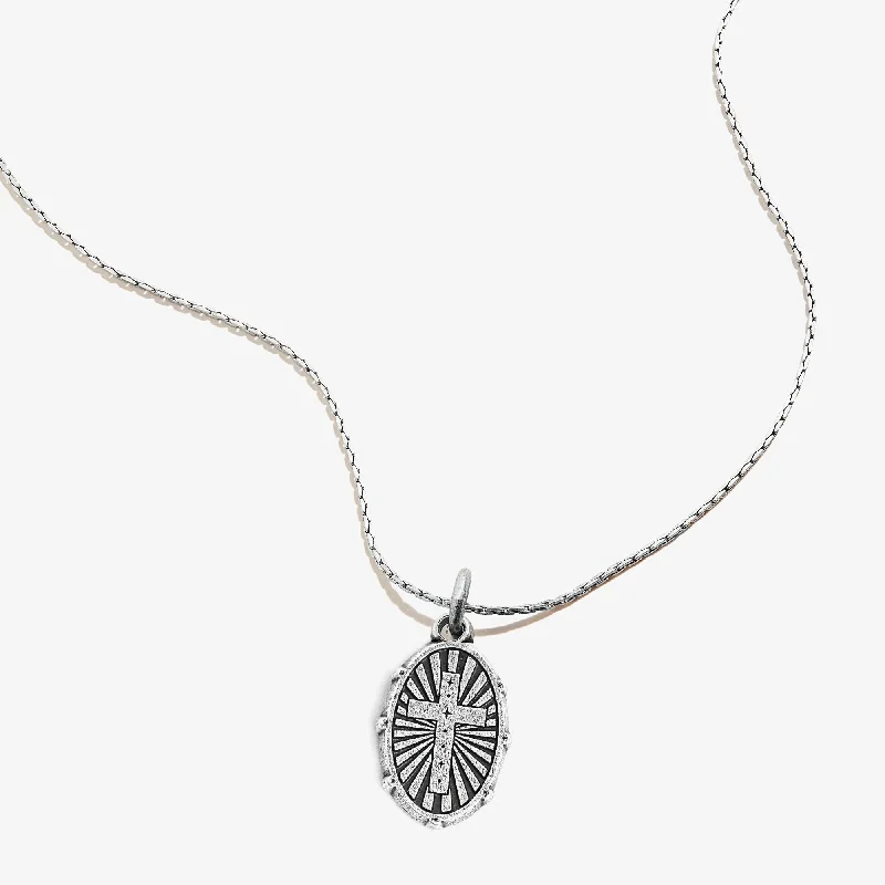 The Perfect Accessory For Less – Jewelry Sale Live Cross Embossed Charm Necklace